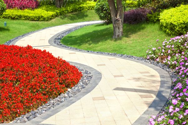 Garden Walkway Installation in Shawnee