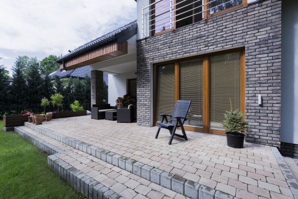 Backyard Paver Installation in Shawnee
