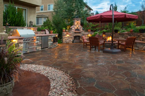 Cost of Stone Patio Construction in Shawnee