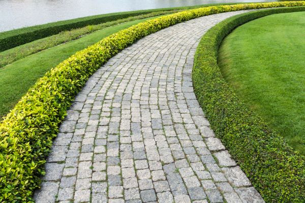 Sidewalk Pavers Installation in Shawnee