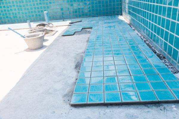 Pool Flooring Installation in Shawnee