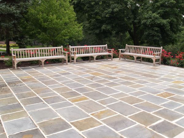 Slate Patio Installation in Shawnee