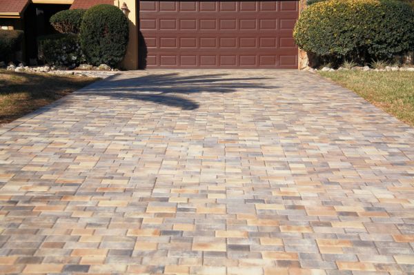 Driveway Pavers Replacement in Shawnee